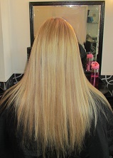 Hair extensions microbeaded russian hair wefts newimage banstead