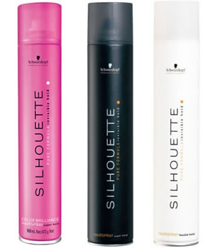 silhouette hair spray